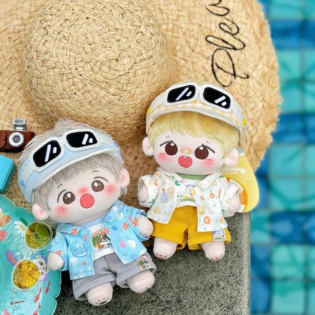 Quần Áo Cho Bé 20cm Dừa Đảo Bất Tử Búp Bê Cotton Quần Áo Dễ Thương Thay Thế Phù Hợp Với Búp Bê Trang Phục Búp Bê Không Có Thuộc Tính