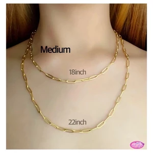 Vòng cổ và vòng tay thép không gỉ 22 inch - CHANGKOUBIANLIAN