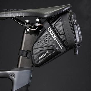 Túi yên xe đạp MTB mới, chống nước và sọc phản quang, tiện lợi cho đường trường và đựng dụng cụ