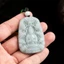 Mặt Pendant jade-shaped thời trang tinh tế với thiết kế Nine Dragon Guanyin