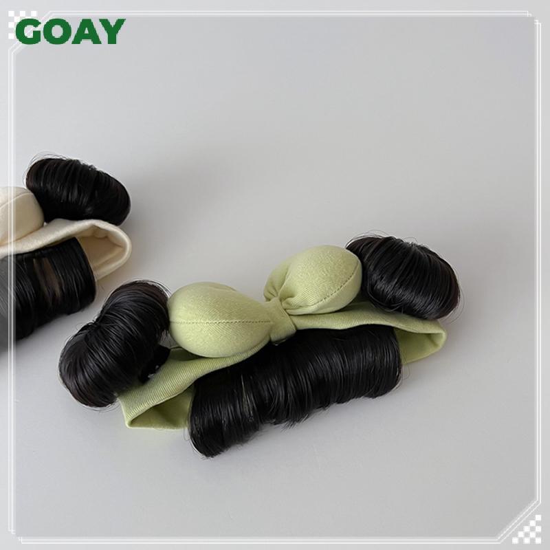 GOAY Thời Trang Dễ Thương Cho Bé Trẻ Em Tóc Giả Trẻ Em Bé Gái Nơ Tóc Giả Băng Đô Quấn Tóc Sơ Sinh Tập Đi Tóc Giả Mũ Tóc Giả Cosplay Mũ Đội Đầu VN