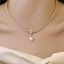 Vòng cổ ngọc trai mát mẻ và thả tự do phong cách Nhật - Hàn cho nữ