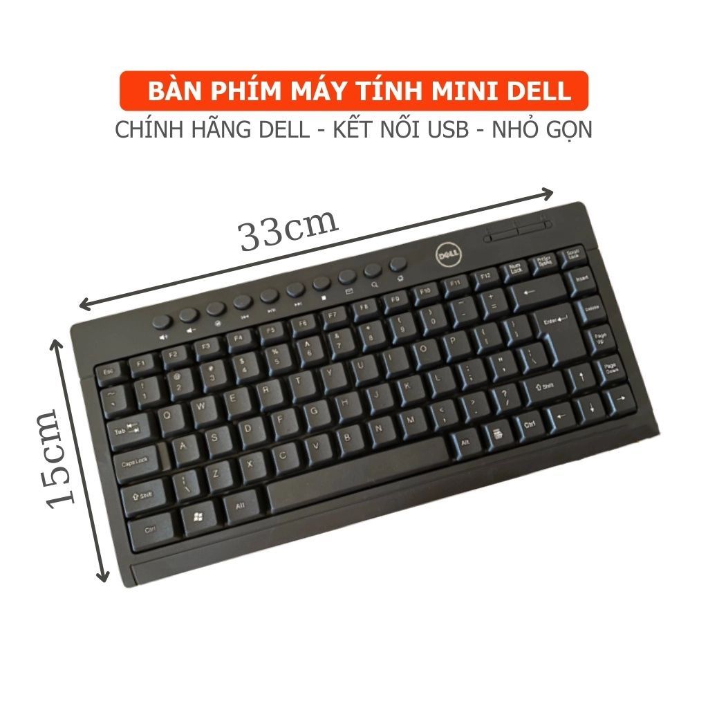 Bàn Phím Có Dây Mini Dell KB211, BK616 và K1000/918. NL | BigBuy360 - bigbuy360.vn