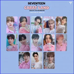 SQ3 13 Cái / bộ SEVENTEEN CARATLAND 2023 CARATZONE LOMO thẻ sưu tập thẻ ảnh QS3