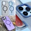 Ốp Lưng WIWU Ultra Thin Frosted Cho iPhone 14 Series - Siêu Mỏng, Nhám Mờ, Viền Camera Nhôm, MagSafe