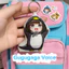 Dễ Thương Người Quản Lý Chim Cánh Cụt Nhỏ Mặt Dây Chuyền Âm Thanh Sáng Tạo Sang Trọng Đồ Chơi Móc Khóa Với Giọng Gugugaga