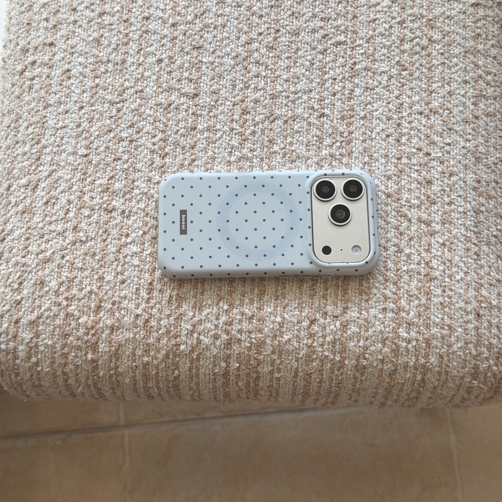Ốp điện thoại họa tiết chấm màu từ tính cho IPhone 17 Pro Max 17 16 15 14 13 Vỏ điện thoại chống rơi MOEW