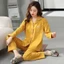 Shop Nữ Cotton Nguyên Chất Mẹ Trung Niên Tay Dài Xuân Thu Cotton Phù Hợp Với Cardigan Mỏng Trung Niên Người Cao Tuổi Bộ Đồ Ngủ