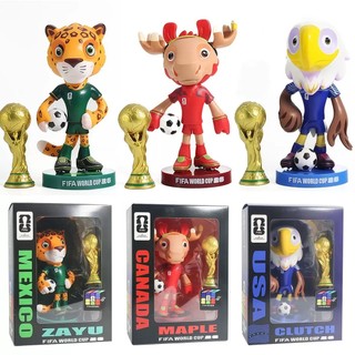 2026 Megamo World Cup Linh Vật Hàng Hóa Hercules Cup Hình Bóng Búp Bê Trang Trí Đồ Lưu Niệm 26.4.14 ZOQ1