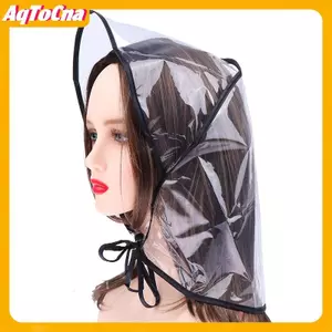 AqToCna Mũ Mưa Trong Suốt Cho Nữ - Bảo Vệ Tóc Khi Mưa