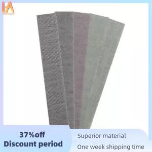 10 Chiếc 400X70mm Lưới Mài Mòn Không Bụi Đĩa Chà Nhám Chống Tắc Khô Mài Giấy Nhám 80 đến 320 Grit Móc Vòng