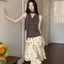 Áo ba lỗ mỏng PYCOU, Áo ba lỗ không tay thoáng khí, Quần áo nữ cổ chữ V Slim Fit