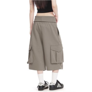 GKSSS Quần short thông thường mới thương hiệu thời trang Mỹ quần short chở hàng chất lượng cao