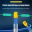 Bộ dụng cụ câu cá gồm phao silicone xoay bobber và nút chặn, phù hợp cho ghế phao đẹp