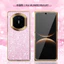 Dành Cho Huawei MateX7 Ốp Điện Thoại MateX6 / 5 Màn Hình Gấp Mạ Điện Nhấp Nháy Kim Cương Bao Gồm Tất Cả Chống Sốc Mờ Bảo Vệ