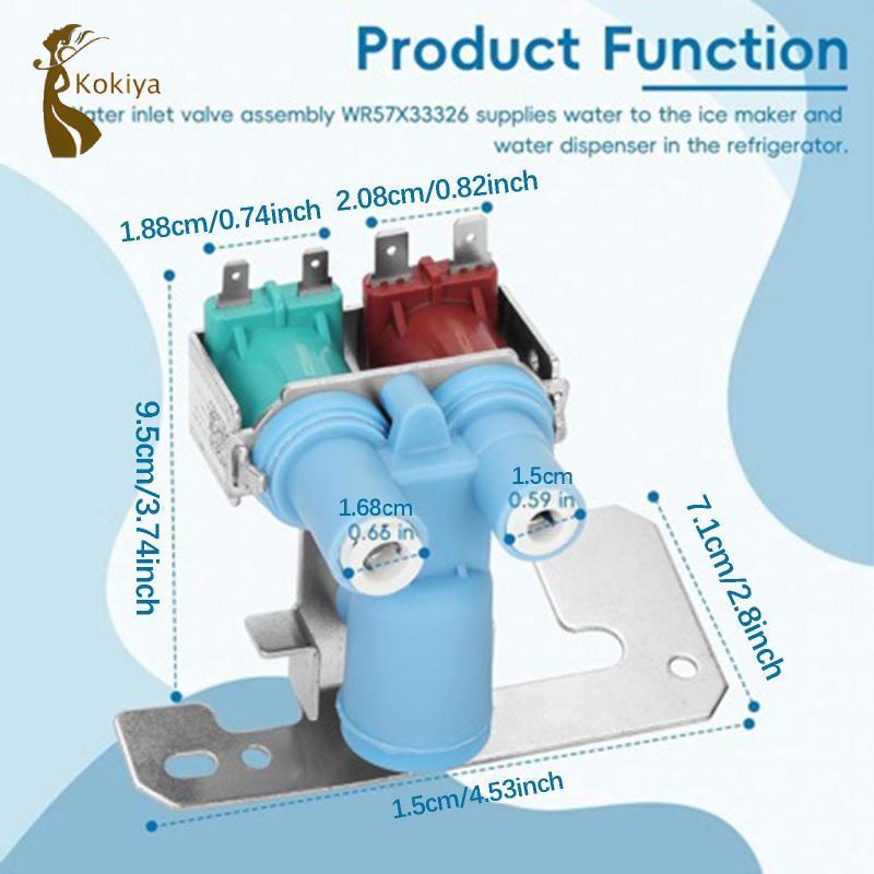 Van nước tủ lạnh Phụ tùng cao cấp Phụ kiện thay thế Wr57x10032