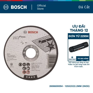 Đá cắt Bosch 125x2x22.2mm (Inox)