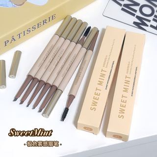 SWEET MINT Siêu Màu Sương Mù Bút Chì Lông Mày Siêu Mịn Chống Thấm Nước Chống Mồ Hôi Chống Mồ Hôi Rễ Trong Suốt Người Mới Bắt Đầu Trang Điểm Nghệ Sĩ 2025.1