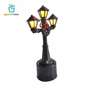Gamchiano Mini Street Post Light Model 1: 12 Trang Trí Nhà Búp Bê Phụ Kiện Ngoài Trời