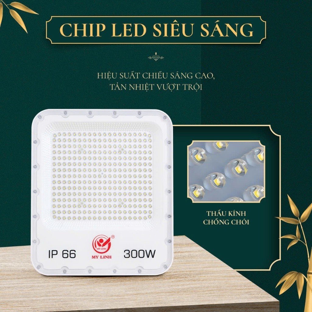 Đèn LED pha thấu kính Mỹ Linh, đèn chiếu sáng bảng hiệu, chiếu sáng sân vườn, trang trí ngoại thất