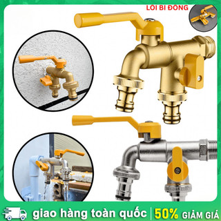 Vòi nước đồng 2 chế độ - Tiết kiệm, hiệu quả, đa mục đích, Vòi nước hai chế độ, đồng, 2 đầu ra