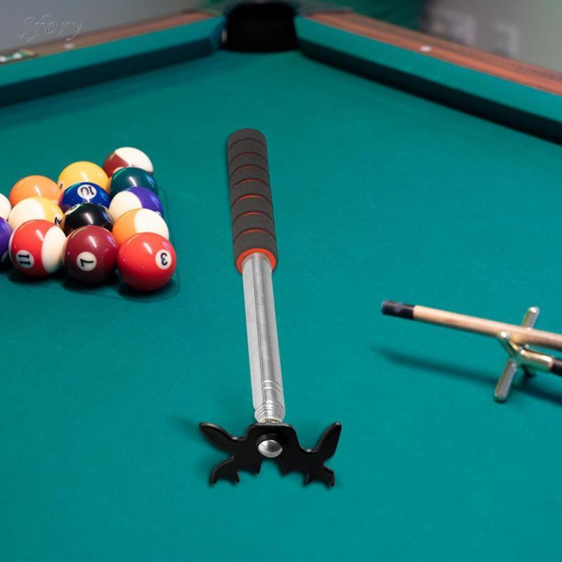 Cầu cue bể jfory với chân đế có thể thu vào, phù hợp huấn luyện tại câu lạc bộ bi-a