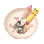 SpongeBob SquarePants Anime Hàng Hóa Thép Không Gỉ 304 Bộ Đồ Ăn Hoạt Hình ChildrenS Nhà Ăn Thìa Trái Cây Nĩa Quà Tặng Sinh Nhật gift
