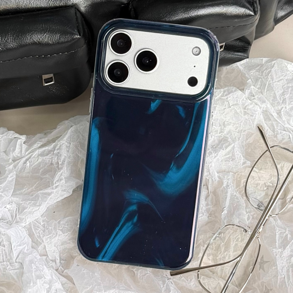 Ốp Điện Thoại In Hình IMD Họa Tiết Satin Cho iPhone 17 16 15 14 Pro Max TPU Bóng Hoàn Thiện Chống Rơi Nút Bảo Vệ Vỏ Thời Trang