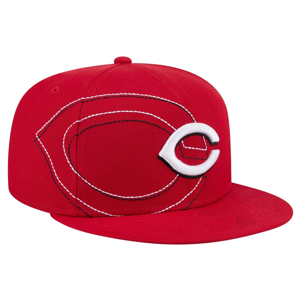 Mũ Snapback MLB Cincinnati Reds Chất Liệu Cao Cấp Đường May Tinh Xảo - Phù Hợp Cho Cả Nam Và Nữ