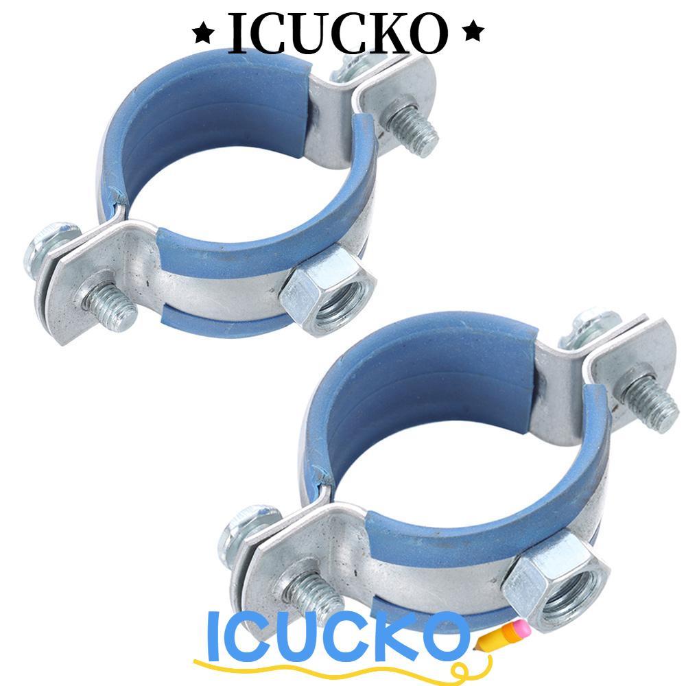 ICUCKO 1 Cái Giá Đỡ Ống Treo, Lắp Ống Mở Rộng Vít, Kẹp Ống Tròn PPR / PVC Thép Carbon, Ống Cao Su, Đai Ốc Vòng, Kẹp Chân Đế