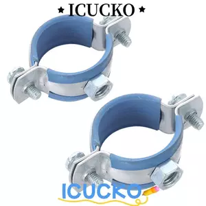 ICUCKO 1 Cái Giá Đỡ Ống Treo, Lắp Ống Mở Rộng Vít, Kẹp Ống Tròn PPR / PVC Thép Carbon, Ống Cao Su, Đai Ốc Vòng, Kẹp Chân Đế