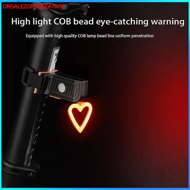 Đèn Phía Sau Xe Đạp Photon - Chống Nước, Sạc LED, An Toàn Khi Đi Ban Đêm
