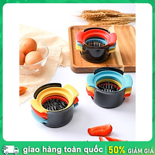 Dụng cụ cắt trứng hoa quả 3 trong 1 Thép Không Gỉ،3 trong 1،Cắt lát tròn،Cắt múi cau