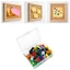 SA Gói 100 Cờ Phong Cách Chân Cờ Thumbtacks Bộ Chân Đẩy Cho Văn Phòng Trường Học