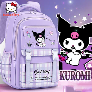 🏆 Sanrio Official Balo Học Sinh Kuromi Chính Hãng - Có Giấy Ủy Quyền - FreeShip Toàn Quốc