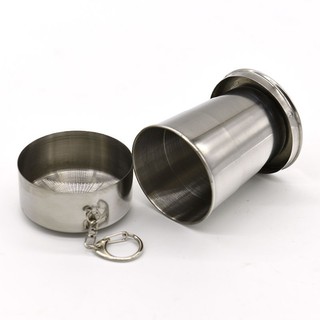 Cốc gấp gọn du lịch inox 304 an toàn sức khỏe Có thể gấp gọn / Xếp gọn،Bỏ túi / Có móc khóa،Du lịch, dã ngoại, cắm trại