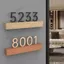 Tấm Số Nhà Tùy Chỉnh Sàn Tự Dính Tấm Số Phòng Ký Hiệu Acrylic Biển Hiệu Khách Sạn Cao Cấp 26.3.26