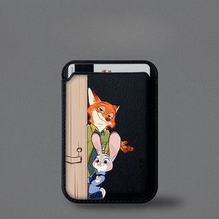 Hộp đựng thẻ ví họa tiết thỏ và cáo dễ thương cho iPhone 11pro 12promax 13 15pro 15promax 14 14promax 14 pro 16 16plus 16 Pro Max 17 17promax 17airWallet