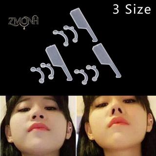 ZMONH 3 Cái Làm Đẹp Mũi Kẹp Corrector Massage Dụng Cụ Nâng Mũi Định Hình Kẹp Clipper Shaper Cầu Thẳng Không Đau 3 Kích Thước Không