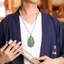 Mặt Dây Chuyền Hạt Đậu Tượng Guanyin Cho Nam Nữ