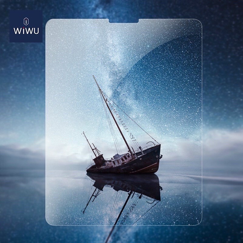 [Chính Hãng] Kính Cường Lực WIWU iVista Cho iPad Gen 7/8/9/10, iPad Air 3, Pro 10.5 - Độ Cứng 9H, Phủ Nano Chống Vân Tay
