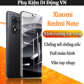 Kính cường lực cong full màn hình Xiaomi 15T 11 12 13 14 15 Pro Ultra Redmi Note 11 12 13 14 15 Pro — Chống nổ chống sốc