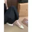 TT Bạc Sandal Nữ 2026 Phong Cách Mới Xuân Hè Bướm Mũi Vuông Giày Đế Bằng Mary Jane Giày
