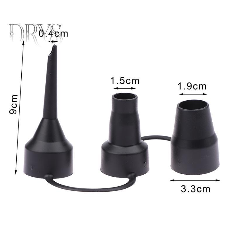 (TFT) 3 Kích Cỡ Qui Di Động Cho Máy Bơm Không Khí Đầu Đổ Nhựa Bể Bơi Sofa Bãi Biển Đồ Chơi Thay Thế Vòi Phun Miệng MỚI