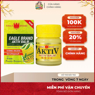 Dầu Cù Là Vàng Aktiv Balsem Balm Malaysia Hủ 40g