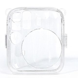 Camera tức thì HOBBYIN, Vỏ bảo vệ chống sốc dây đeo cầu vồng, Túi đeo vai trong suốt pha lê chống trầy xước cho chụp ảnh Fujifilm Instax Mini 13