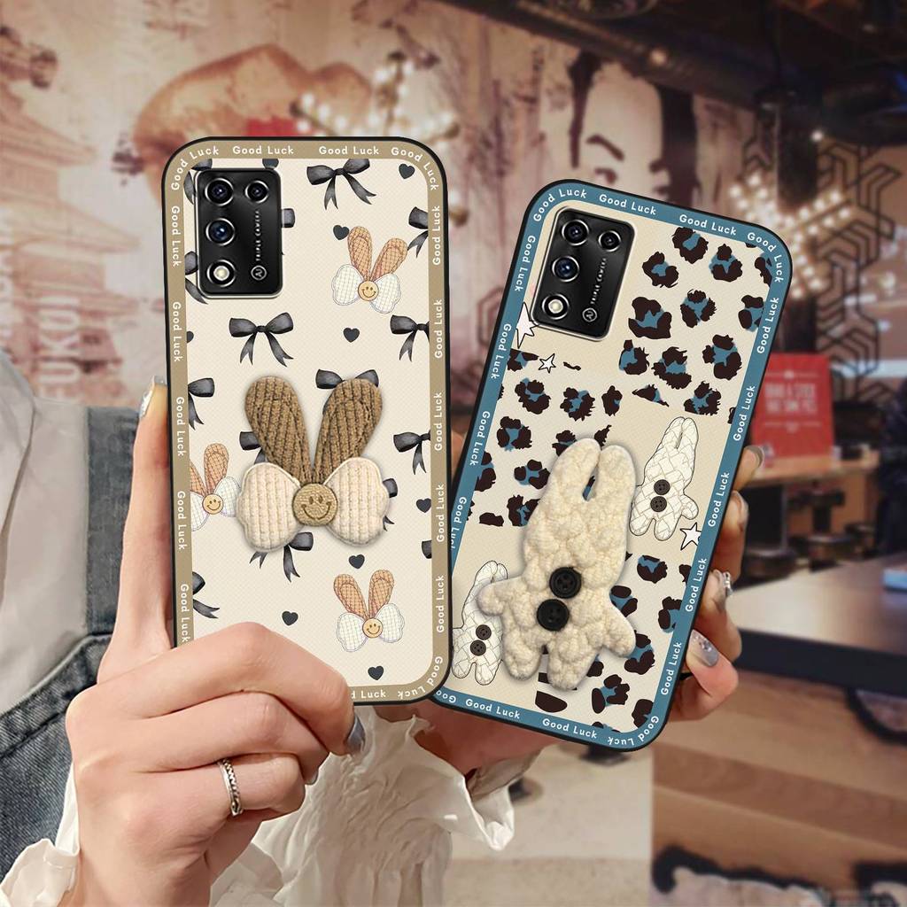Ốp Mềm Thêu Ốp lưng ZTE Libero 5G ii / A103ZT Sang Trọng 3D Silicone TPU Chống Sốc Bền Chống Bụi Túi Điện Thoại Ốp Lưng Hoạt Hình Chống Thấm Nước Bọc Toàn Bộ ba Chiều