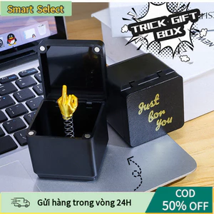 【COD】Hộp trang trí ngón giữa bất ngờ, chất liệu nhựa cứng phù hợp để trang trí bàn làm việc văn phòng thêm sinh động.