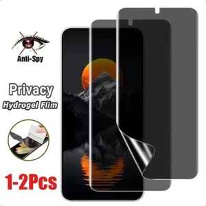 1-2 Miếng Dán Bảo Vệ Màn Hình Mờ Cho Samsung Galaxy M01s M02 M02s M04 M05 M06 M07 M10 M10s M12 M13 4G 5G Chống Gián Điệp Riêng Tư Chống Ánh Sáng Xanh Hydrogel Phim HD Mềm