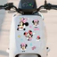 Minnie Mickey Hoạt Hình Dễ Thương Xe Máy Vali Laptop Trang Trí Miếng Dán Chống Trầy Xước Chặn Miếng Dán